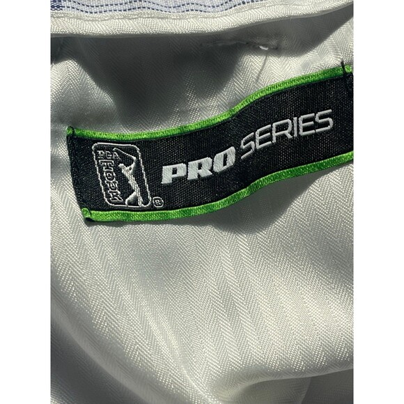 Men ’s PGA Tour PGA Plaid shorts 34 Pro Series Button shorts Purple - Picture 11 of 12